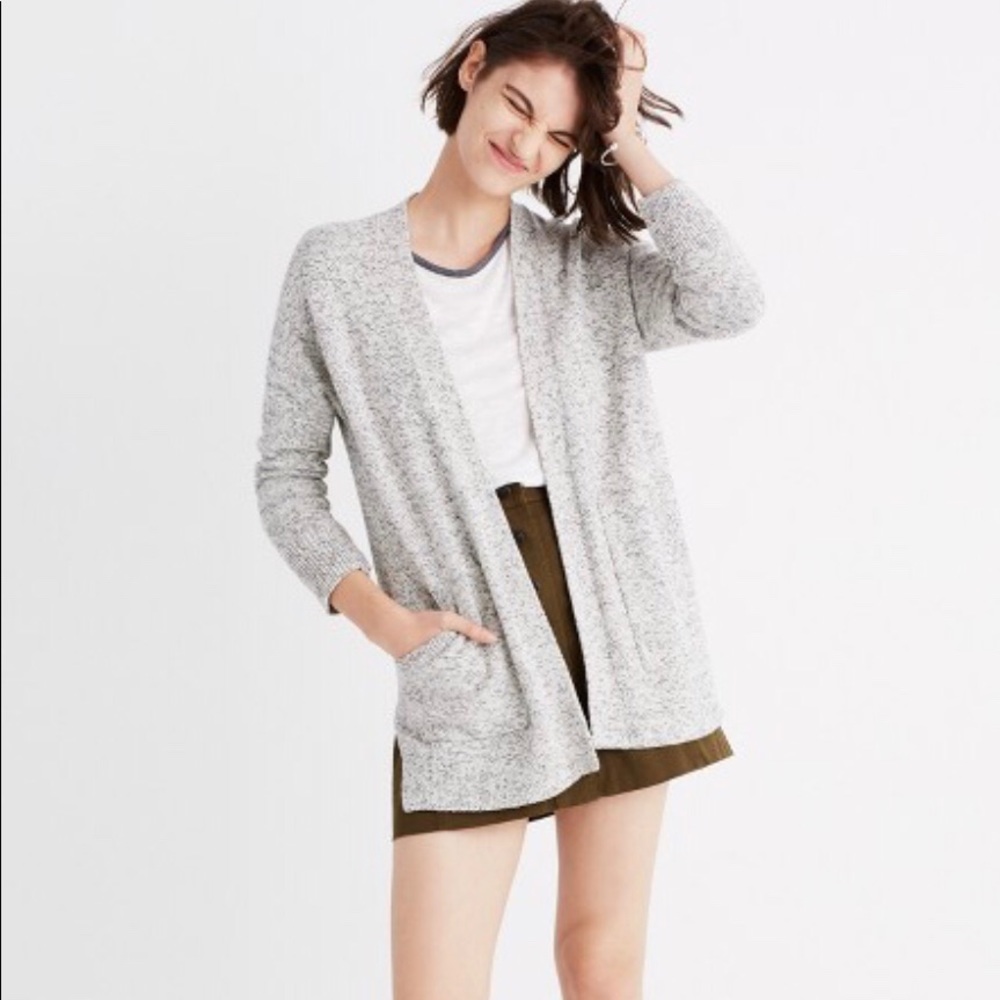 Madewell Marled Cardigan NWT